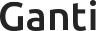 Ganti logo black